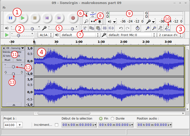 Audacity fiche explicative